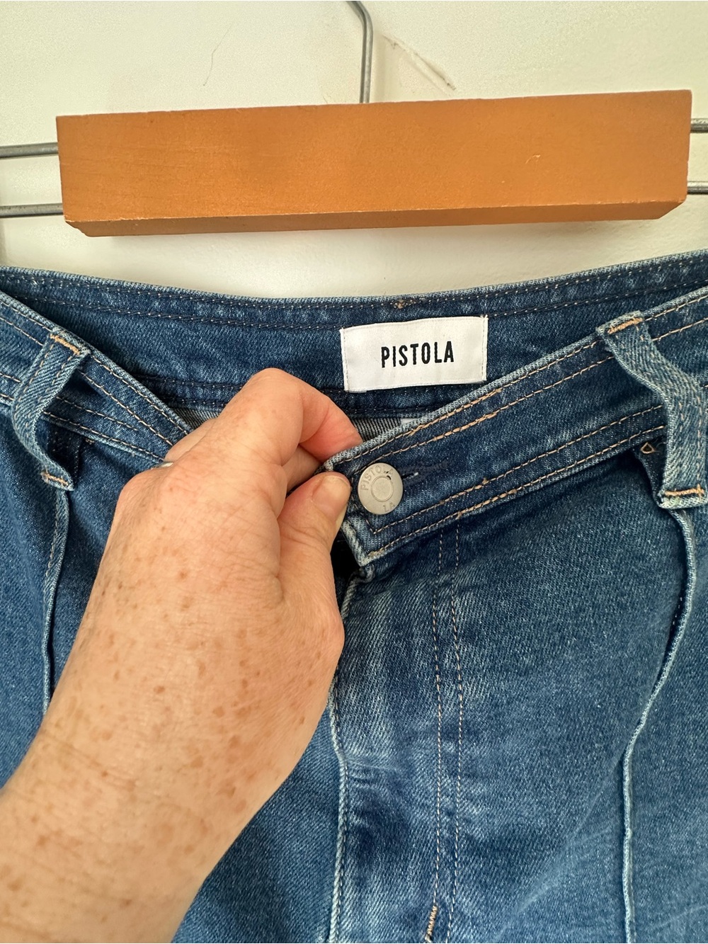 Pistola Penny Pinwhistle Dark Blue Flare Jeans